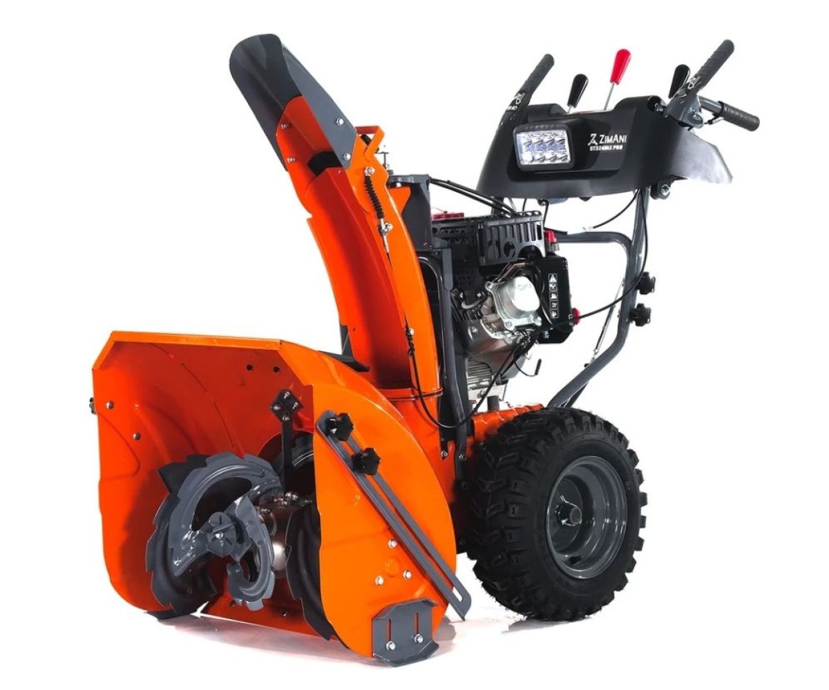 Снегоуборщик бензиновый ZimAni ST324DLE PRO