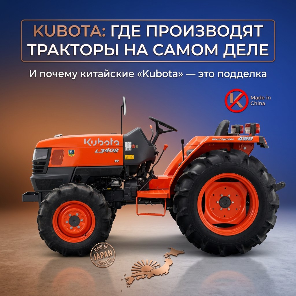 Минитрактор Kubota: история легендарного бренда, индийское подразделение и глобальное технологическое лидерство