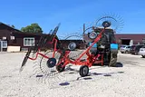 Грабли ворошилки прицепные Флагман ГВК-6,0М Ø=7мм (9 колес) 2