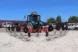 Грабли ворошилки прицепные Флагман ГВК-6,0М Ø=7мм (9 колес) 6