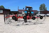 Грабли ворошилки прицепные Флагман ГВК-6,0М Ø=7мм (9 колес) 7