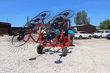 Грабли ворошилки прицепные Флагман ГВК-6,0М Ø=7мм (9 колес) 9
