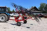 Грабли ворошилки прицепные Флагман ГВК-6,0М Ø=7мм (9 колес) 10