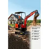 Гусеничный Мини-Экскаватор TZR HT-10H 4